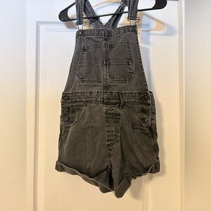 Free People Short Overalls